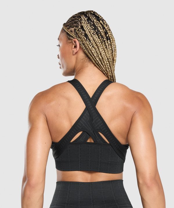 Adapt Monogram Seamless Sports Bra - Image 2
