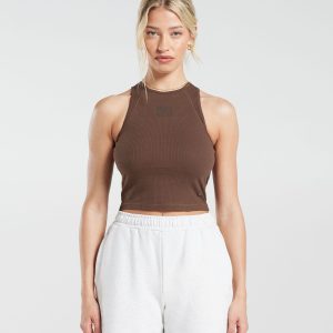 Cotton Rib Midi Tank