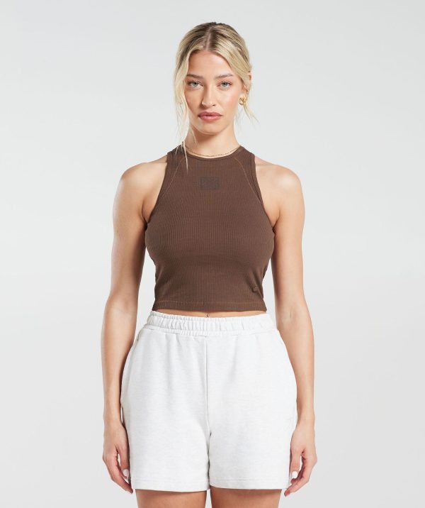 Cotton Rib Midi Tank