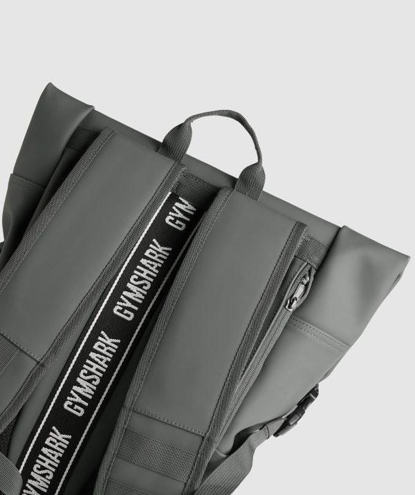 Sleek Backpack Roll Top - Image 5