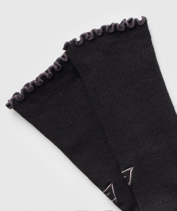 Frill Crew Single Sock - Image 2
