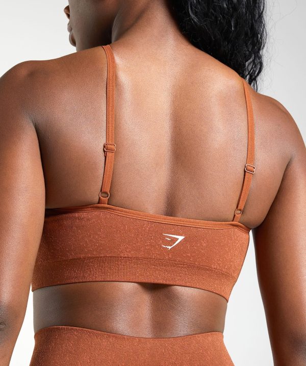 Adapt Fleck Seamless Halterneck Bralette - Image 4