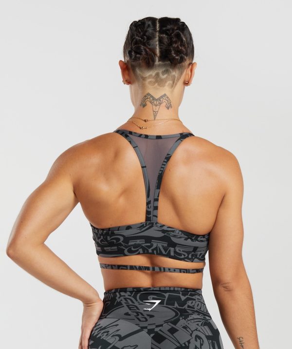 GS Power Strappy Sports Bra - Image 2