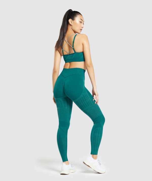 Apex Limit Seamless Ruched Sports Bra - Image 4