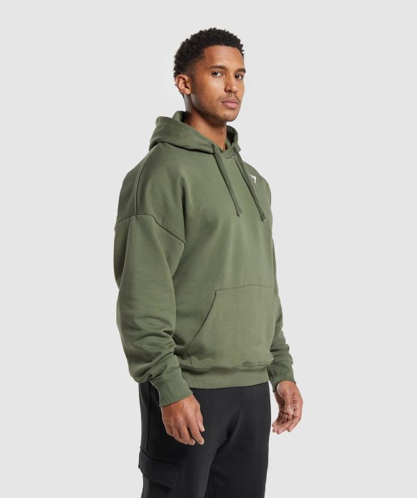 Crest Oversized Hoodie - Image 3