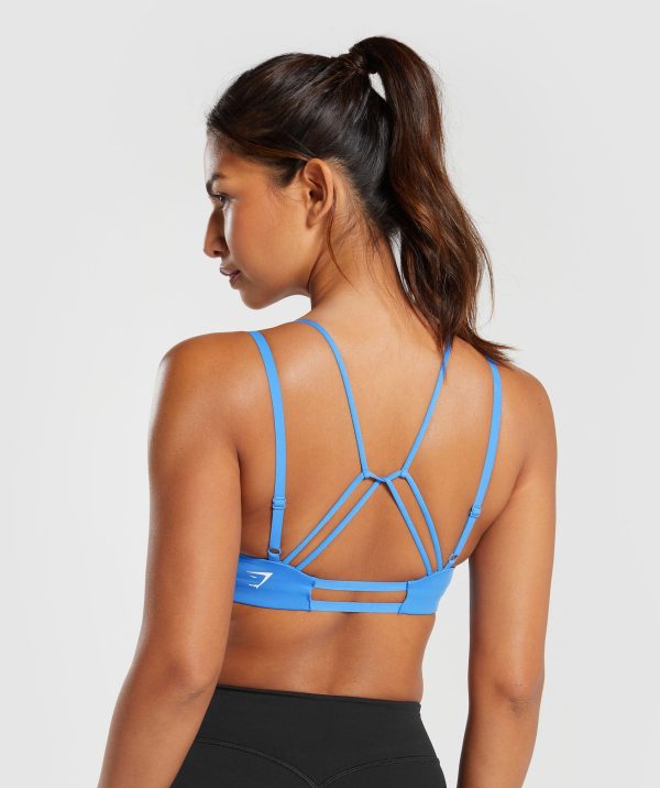 Strappy Back Light Support Sports Bra - Image 2