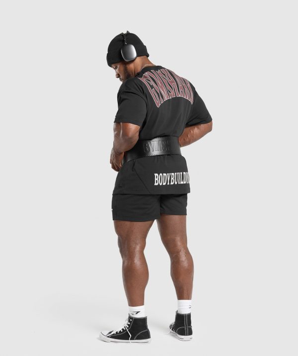 Bodybuilding Graphic Short Sleeve T-Shirt - Image 4