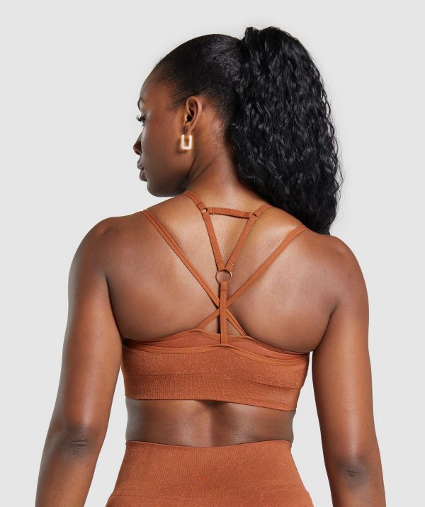 Adapt Fleck Seamless Sports Bra - Image 2