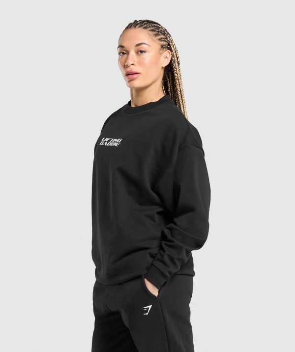 Lifting Baddie Graphic Sweatshirt - Image 3