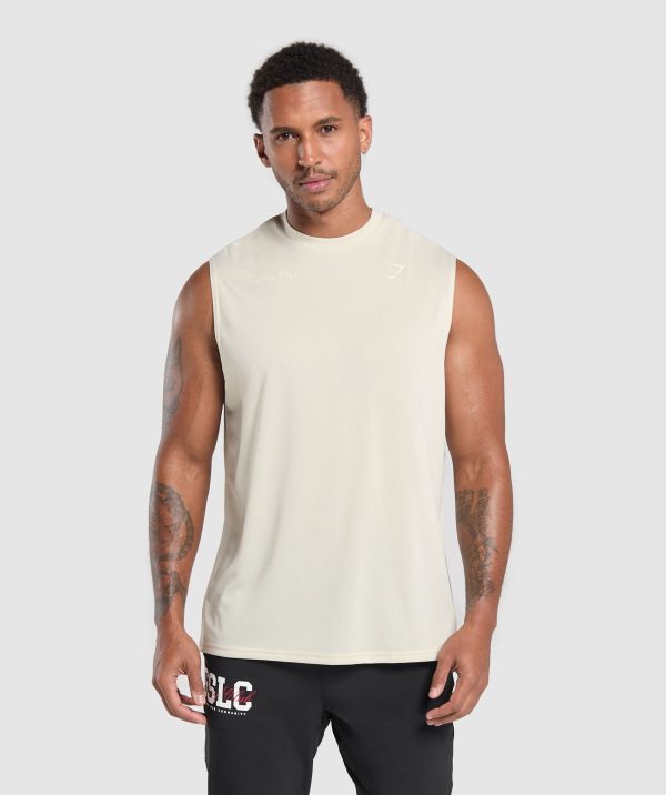 Script Graphic Cut Off Tank - Image 2