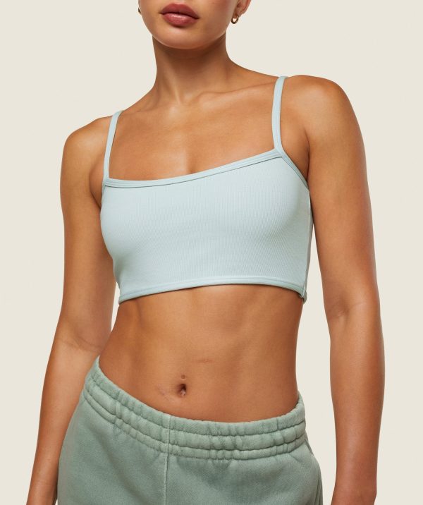 everywear Ribbed Bandeau Bra - Image 5