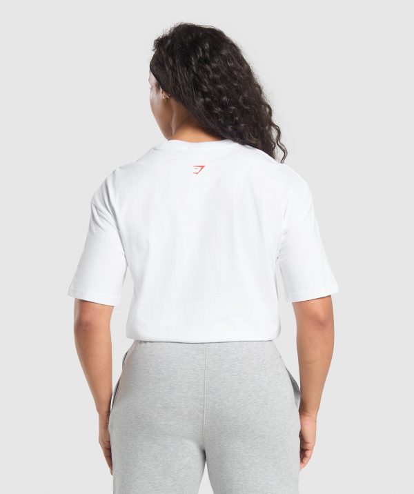 Merry Liftmas Oversized T-Shirt - Image 2
