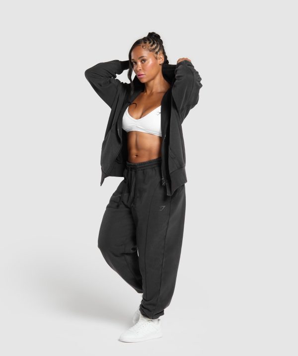 Power Oversized Zip Hoodie - Image 7