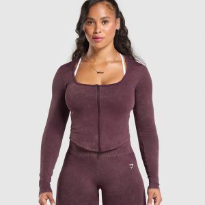 Gains Seamless Zip Up