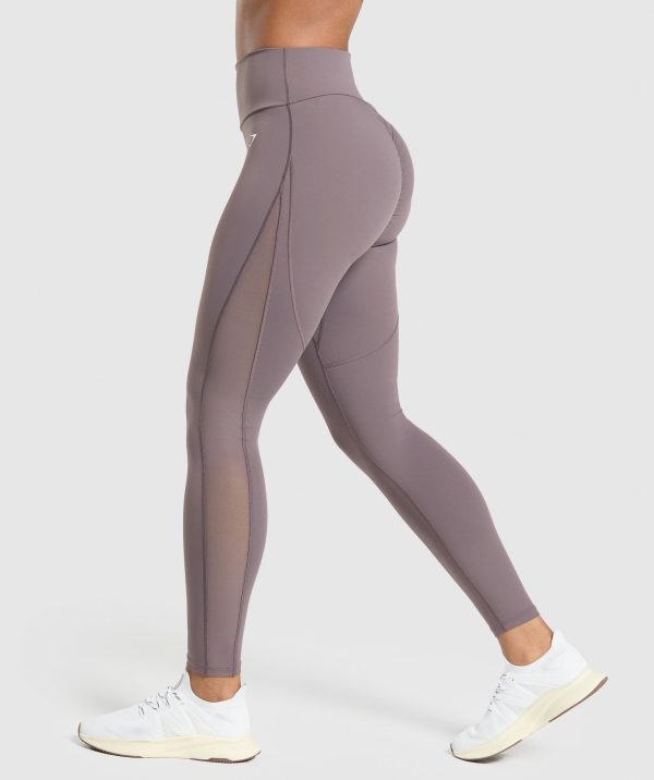 Mesh Placement Leggings - Image 3