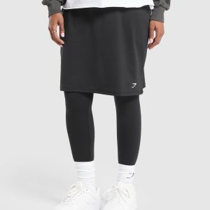 2 in 1 High Waisted Skirt Leggings