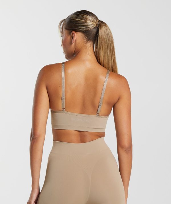 Seamless V Neck Bralette - Image 2