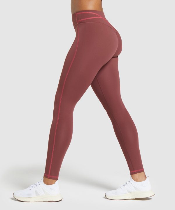 Stitch Feature Leggings - Image 3