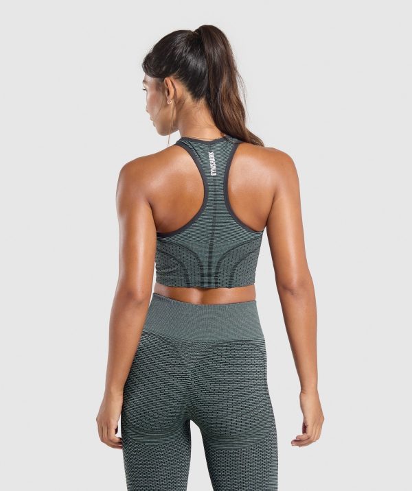 Sport Seamless Cropped Tank - Image 2