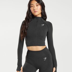 Vital Seamless 2.0 Midi Zip Up Jacket