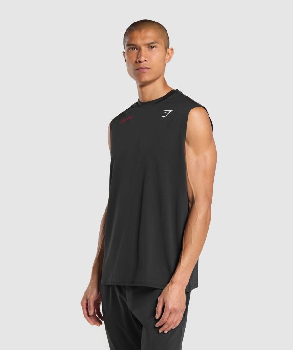 Script Graphic Cut Off Tank - Image 3