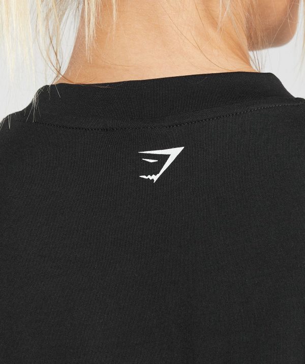 Care Label Graphic Oversized T-Shirt - Image 6