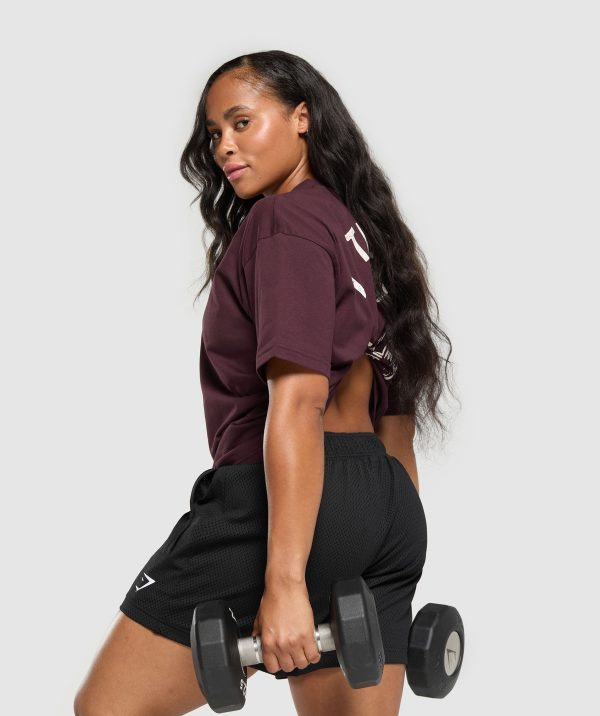 Script Graphic Oversized T-Shirt - Image 6