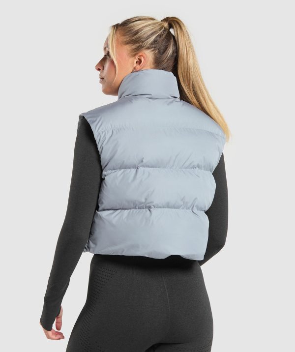 Cropped Midi Gilet - Image 2