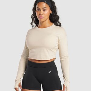 Lifting Long Sleeve Crop Top