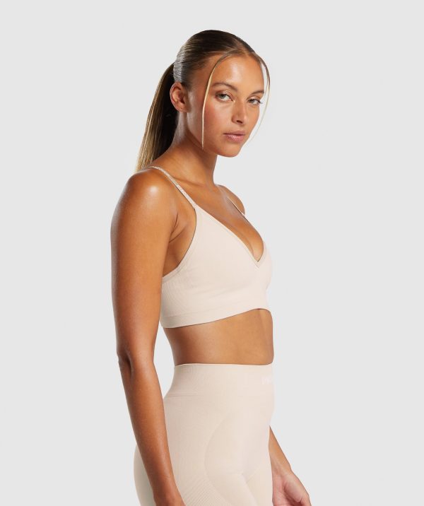 Seamless V Neck Bralette - Image 3