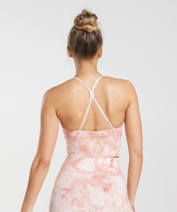 Elevate Spray Dye Longline Sports Bra - Image 2