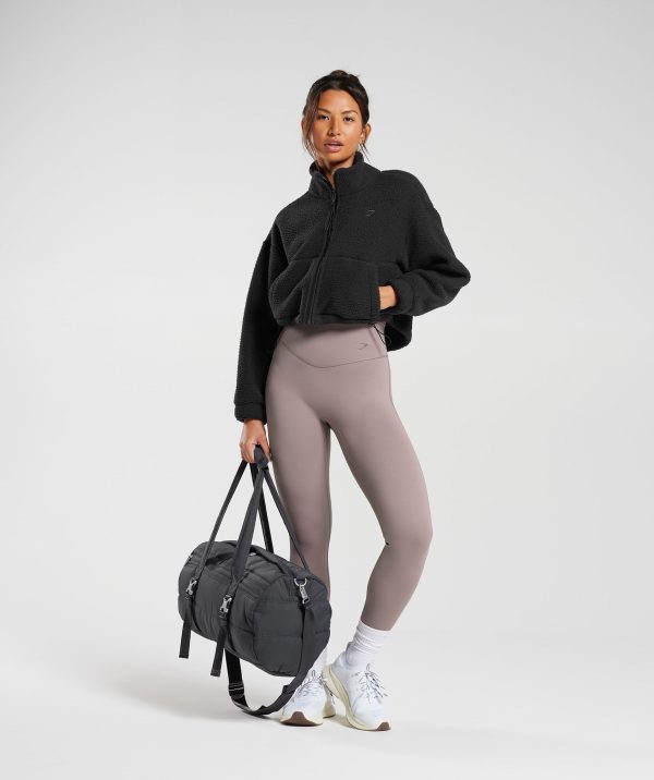 Elevate Fleece Midi Jacket - Image 4
