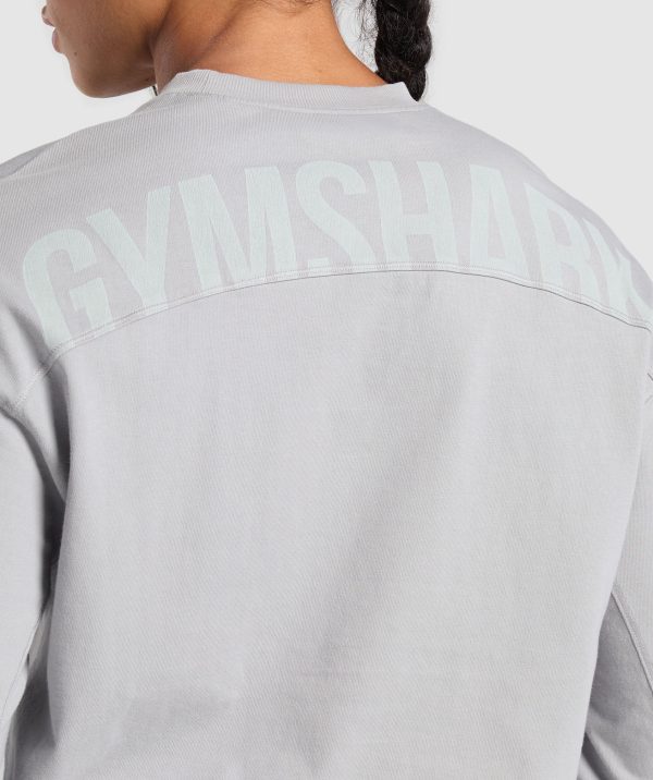 Power Oversized Long Sleeve Top - Image 4