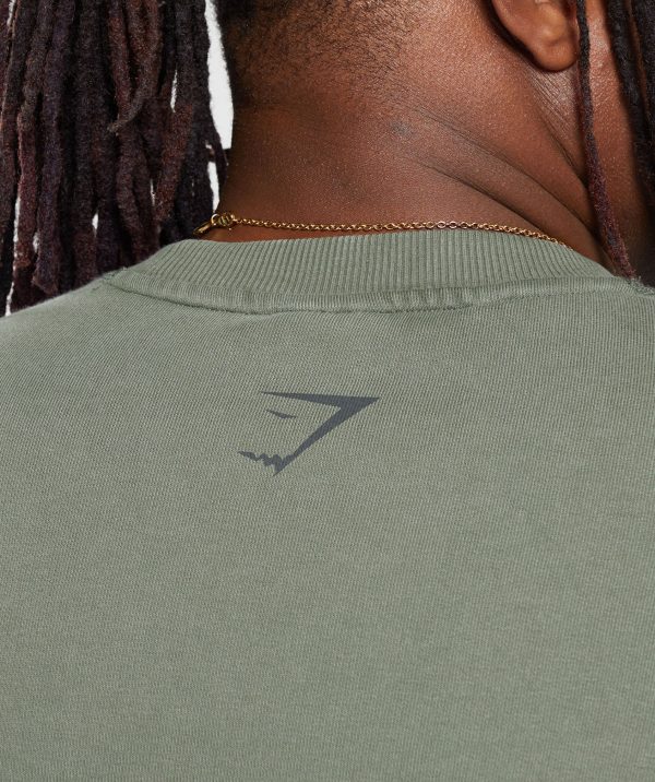 Heritage Washed Short Sleeve Crew - Image 5