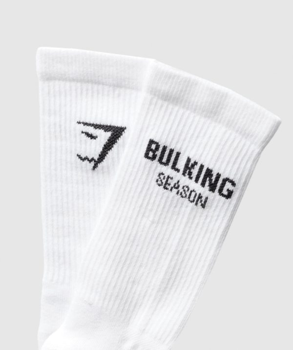 Graphic Bulking Season Crew Sock Single - Image 2