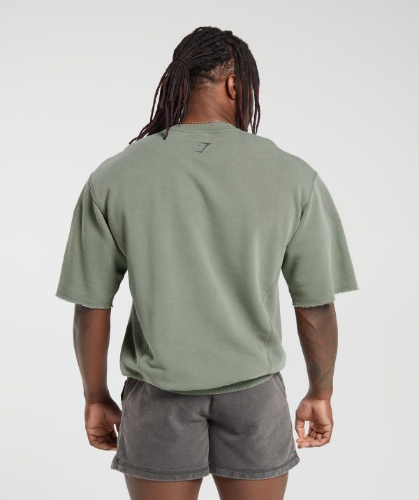 Heritage Washed Short Sleeve Crew - Image 2