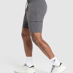 Stretch Woven Cargo Shorts