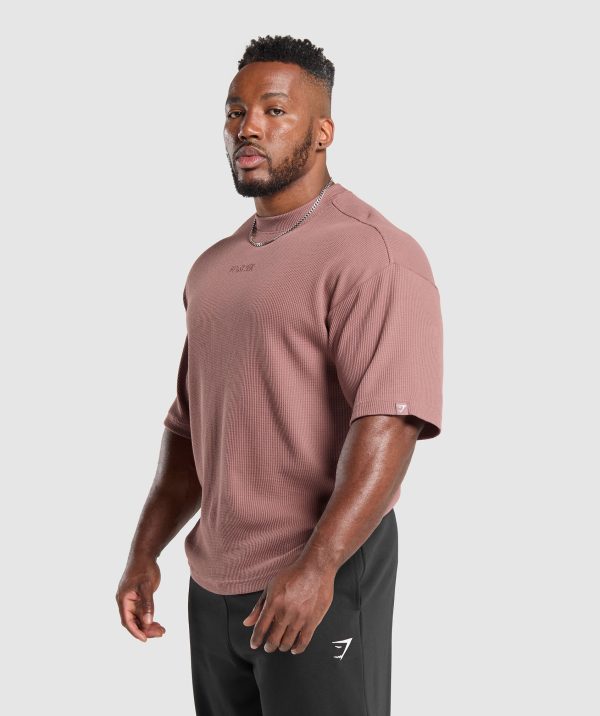 Waffle Oversized T-Shirt - Image 3