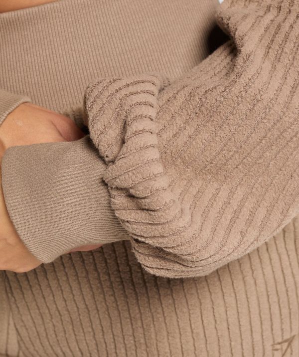 Cropped Cord Sweater - Image 6