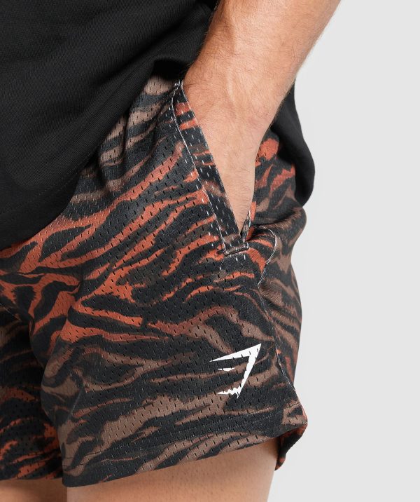 Printed Mesh 5" Shorts - Image 4