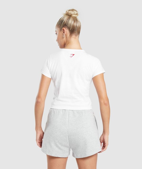 Love Hearts Crop Top - Image 2