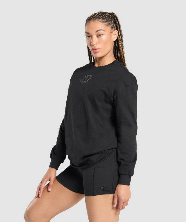 Legacy Oversized Long Sleeve Top - Image 3