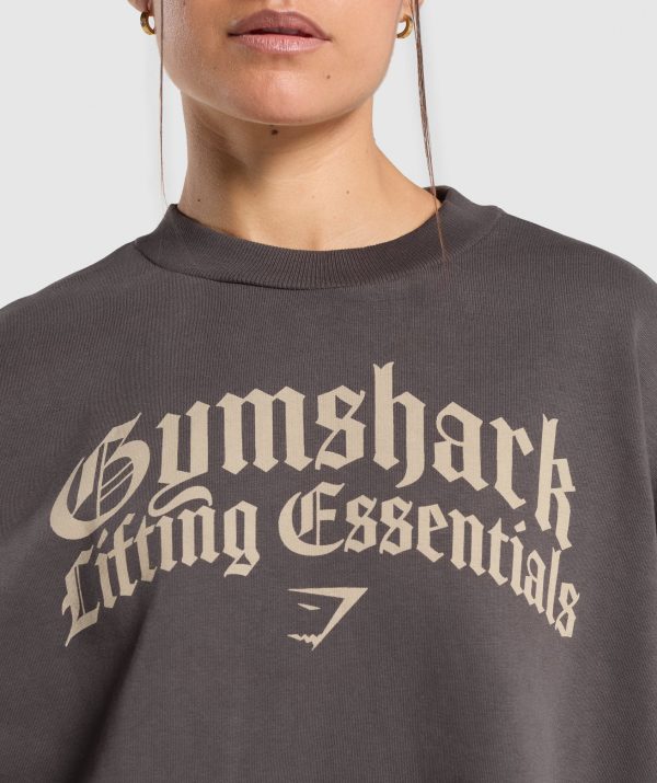 Lifting Essentials Oversized Sweatshirt - Image 5