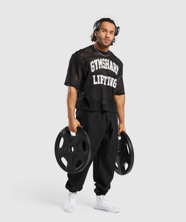 Mesh Oversized T-Shirt - Image 5
