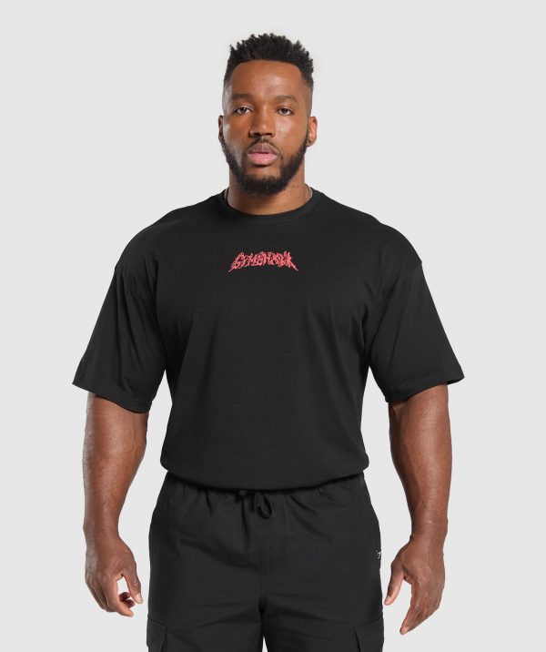 Metal Lifting Graphic T-Shirt - Image 2