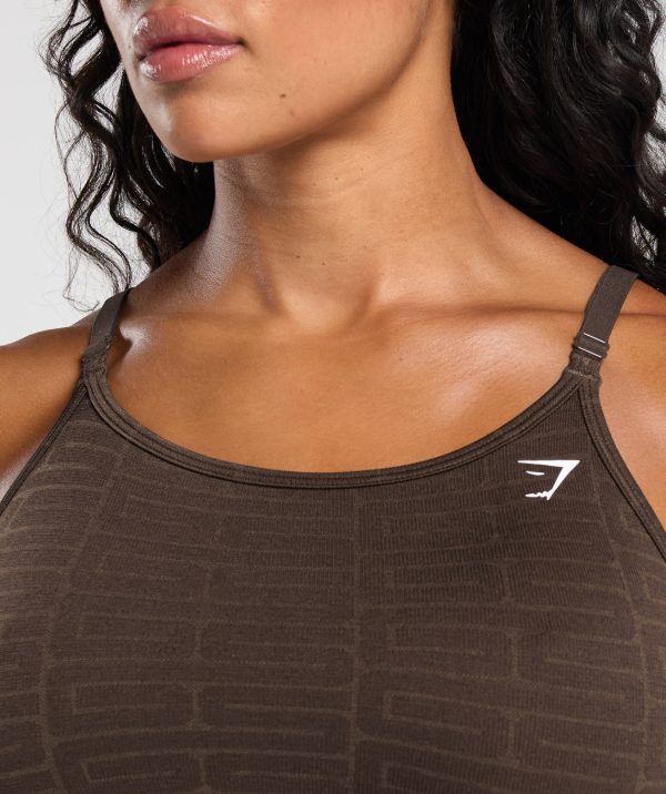 Adapt Monogram Seamless Midi Tank - Image 5
