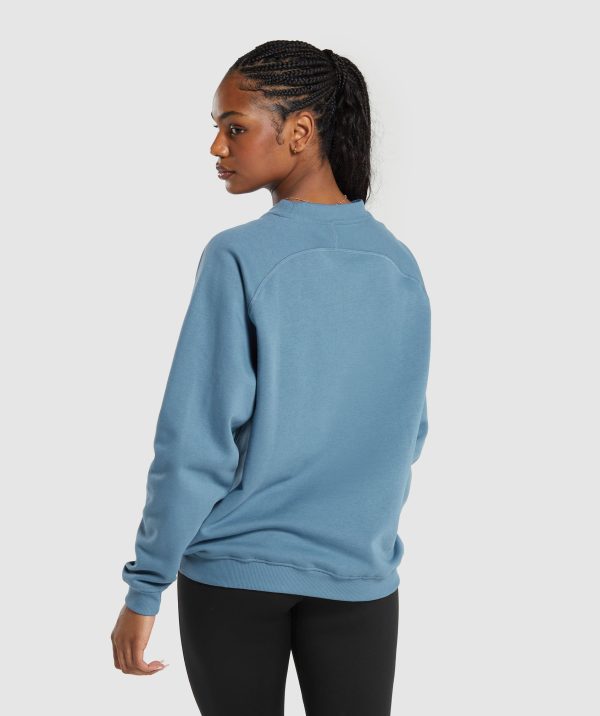 Training Oversized Fleece Sweatshirt - Image 4