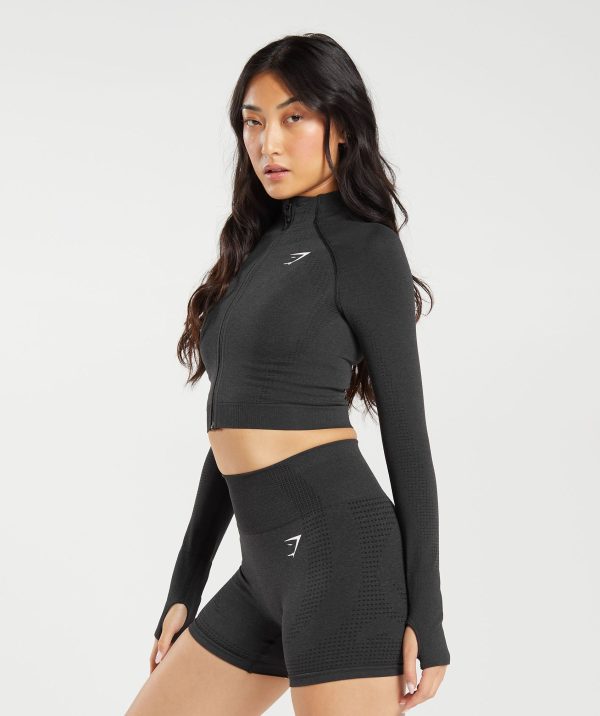 Vital Seamless 2.0 Midi Zip Up Jacket - Image 3