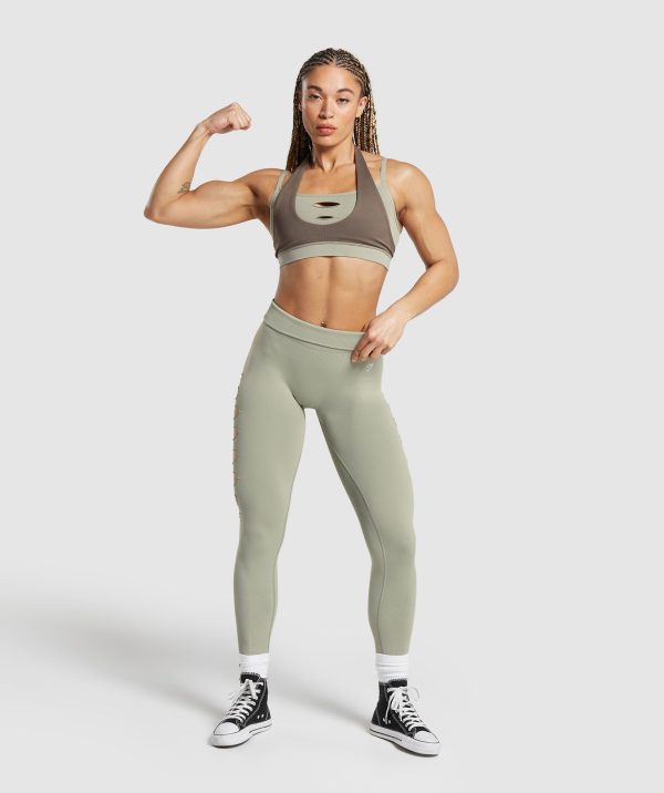 Gains Seamless Ripped Leggings - Image 4