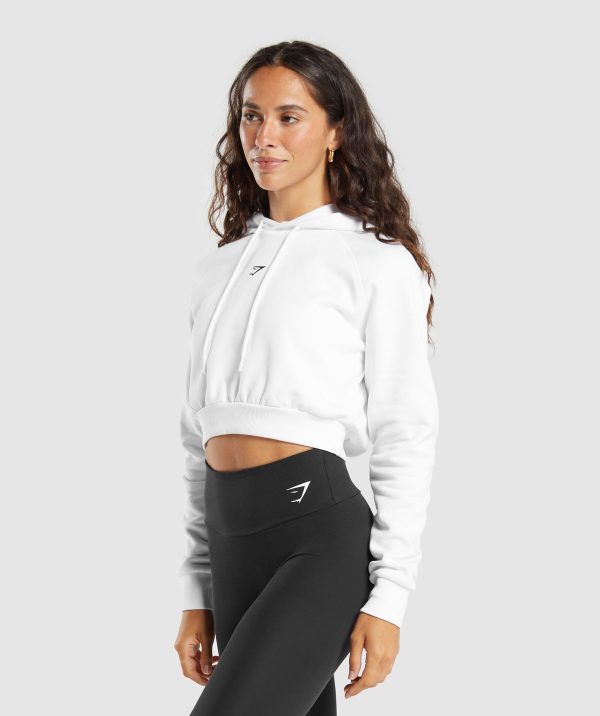 Training Fleece Cropped Hoodie - Image 3
